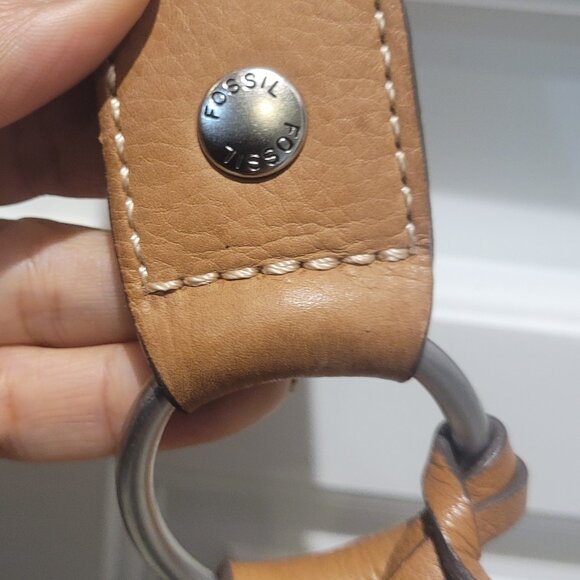 FOSSIL PATCHWORK LEATHER HANDBAG~RARE - Picture 4 of 9